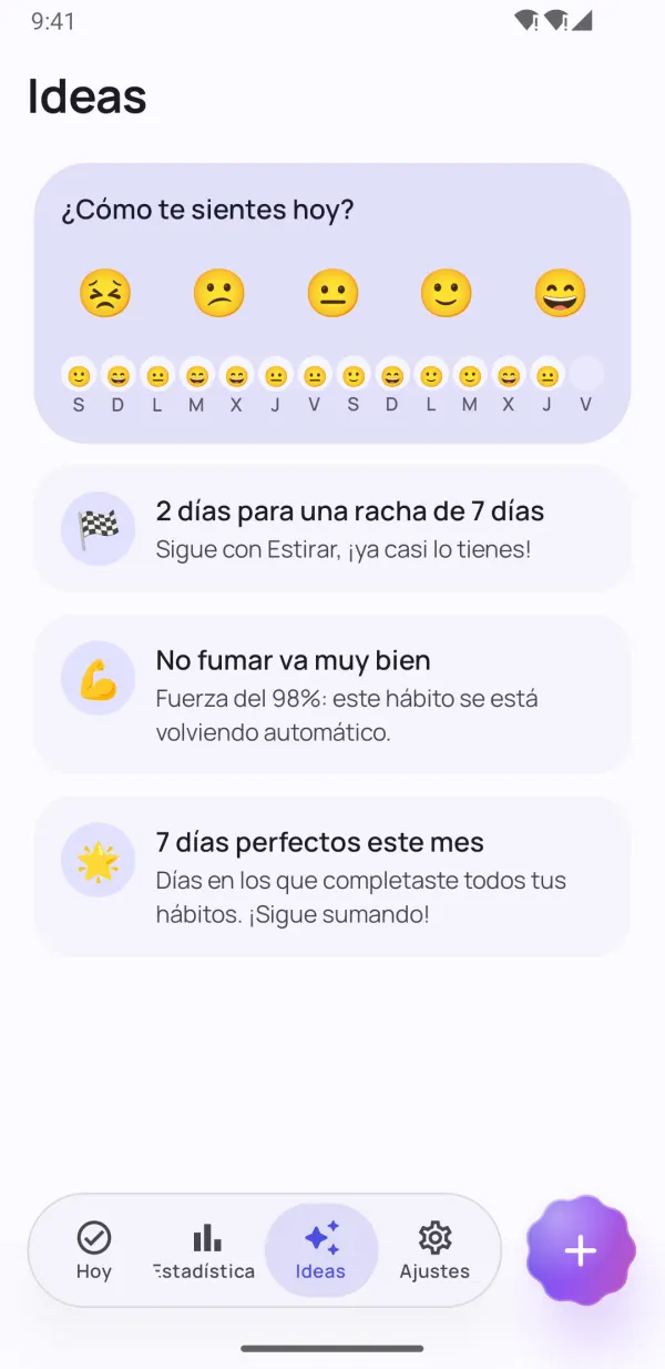 Ideas que te mantienen en marcha